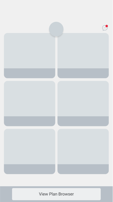 The Dashboard is where you start each logging activity.