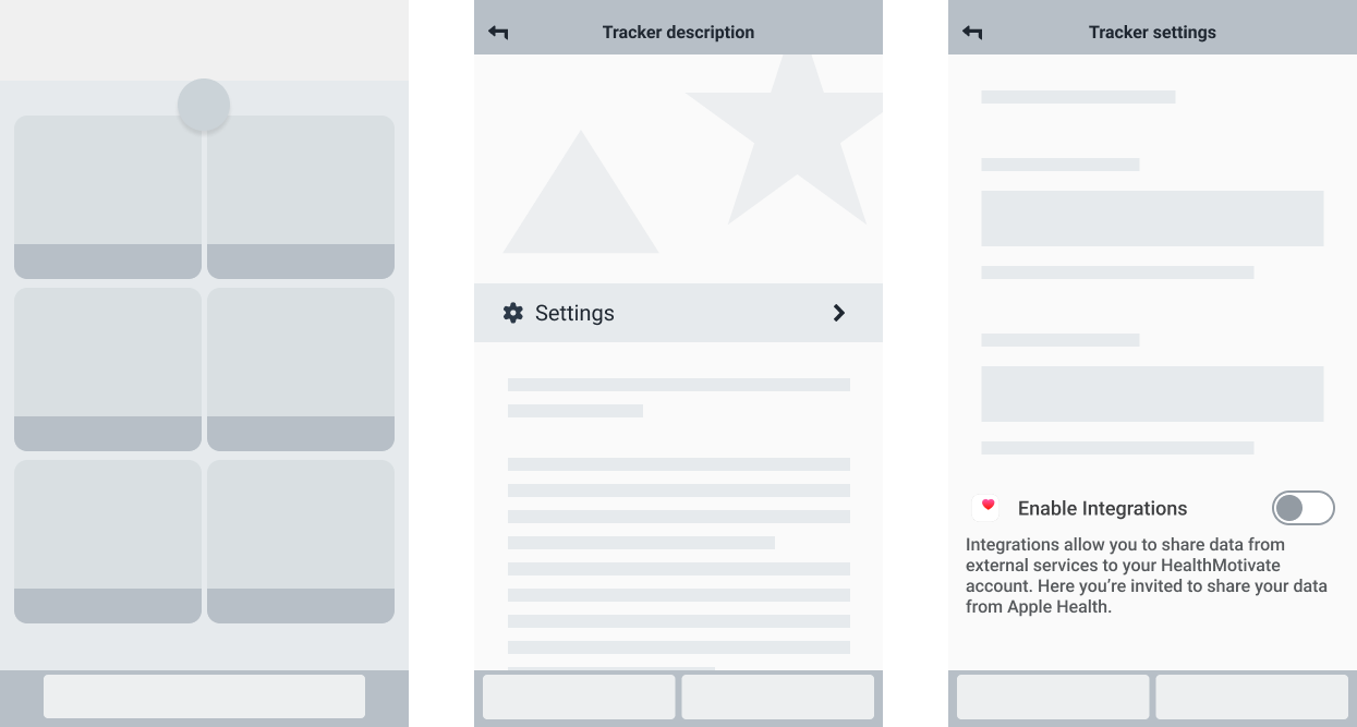 Plan browser > Tracker description > Tracker settings
